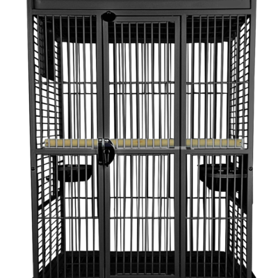 8002422 Black - 24"x22"x62" PlayTop Cage