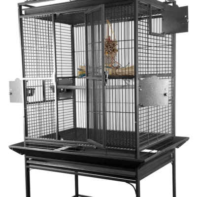 8003223 Black - 32"x23"x66" PlayTop Cage